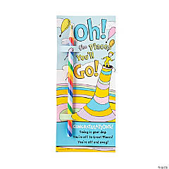 Dr. Seuss™ Oh, the Places You’ll Go Cards with Pencil - 24 Pc.