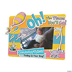 Dr. Seuss™ Oh, the Places You’ll Go Picture Frame Magnet Craft Kit - Makes 12