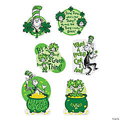 Dr. Seuss™ St. Patrick’s Day Wall Cutouts - 6 Pc.