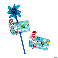 Dr. Seuss™ The Cat in the Hat™ Reading Pinwheels with Card - 36 Pc.
