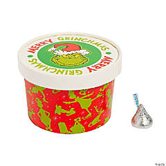 Dr. Seuss™ The Grinch Disposable Paper Snack Cups with Lids - 12 Pc.