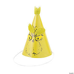 Dr. Seuss™ The Grinch Party Hat with Fur Craft Kit - Makes 12