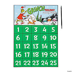 Dr. Seuss™ The Grinch Scratch ’N Reveal Advent Calendars - 12 Pc.