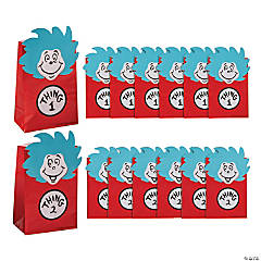 Dr. Seuss™ Thing 1 & Thing 2 Treat Bags - 12 Pc.