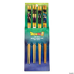 Dragon Ball Super Bamboo Chopsticks  Set of 4