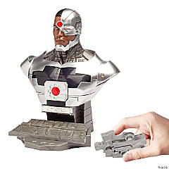 Eaglemoss DC Cyborg 72 Piece 3D Jigsaw Puzzle  Solid Color Brand New