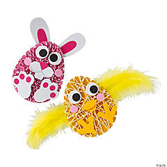 Easter Bunny & Chick Twine Craft Kit - Makes 12