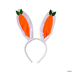 Easter Bunny Ears Carrot Headbands