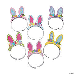 Easter Bunny Ears Headbands – 48 Pc.