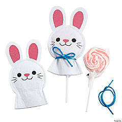 Easter Bunny Lollipop Covers - 12 Pc.