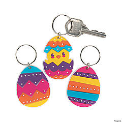 Easter Character Backpack Clip Keychains