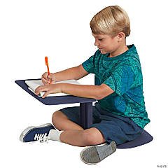 ECR4Kids® The Surf Portable Lap Desk, Flexible Seating - 10 Pack, Navy
