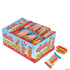 Efrutti<sup>®</sup> Hot Dog Gummi Candy - 60 Pc.