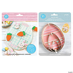 Egg and Easter 6 Piece Cookie Cutter Set