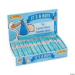 El Bubble® It’s A Boy Blue Bubble Gum Cigars