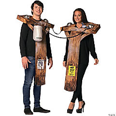 Electric Utility Poles Couples Costume