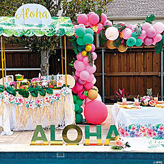 Luau Party Supplies, Hawaiian Theme Party