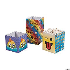 Emoji Rainbow Poop Popcorn Boxes