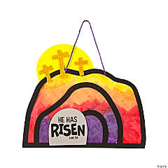 Empty Tomb Tissue Acetate Sign Craft Kit - Makes 12
