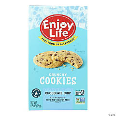 Enjoy Life - Cookie - Crunchy - Chocolate Chip - Gluten Free - 6.3 oz - case of 6