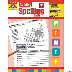 Evan-Moor Building Spelling Skills Gr 4