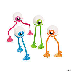 Eyeballs with Suction Feet Bendables - 24 Pc.