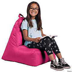 Factory Direct Partners Cali Alpine Bean Bag Chair- Raspberry