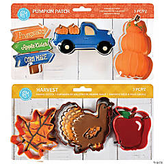 Fall and Thanksgiving 6 Piece Cookie Cutter Set