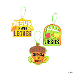 Fall for Jesus Leaf Ornament Craft Kit