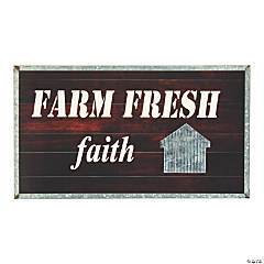 Farm Fresh Faith Sign