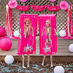 Fashion Doll Posable Skeletons Halloween Decorating Kit - 6 Pc.
