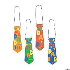 Father's Day Necktie Craft Kit - Makes 12