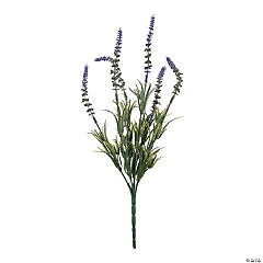 Faux Lavender Stems - 3 Pc.