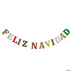 Feliz Navidad Garland - 2 Pc.