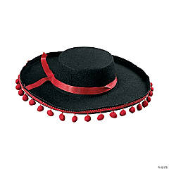 Felt Flamenco Pom-Pom Hats