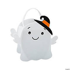 Felt Ghost Trick-or-Treat Bucket