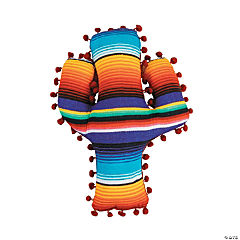 Fiesta Cactus Sarape Pillow