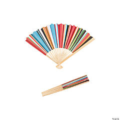 Fiesta Folding Hand Fans