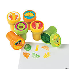 Fiesta Fun Food Kids Stampers - 24 Pc.