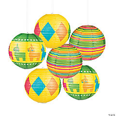 Fiesta Hanging Paper Lanterns
