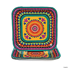 Fiesta Paper Dinner Plates