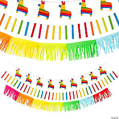 Fiesta Party Garland Banners - 3 Pc.