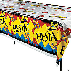 Fiesta Plastic Tablecloth