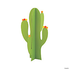 Fiesta Slotted Cactus Table Décor
