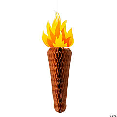 Fire Torch Hanging Honeycombs - 3 Pc.