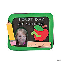 First Day of School Picture Frame Magnet Craft Kit