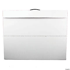 Flipside Portfolio Cases, White, 20 x 26, 10 Pack