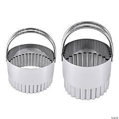 Fluted Biscuit Cutter 2 Piece Set