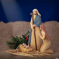 Folk Art Nativity Set