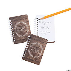 Forever Grateful Wedding Mini Spiral Notebooks